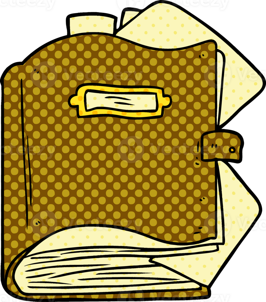 cartoon old book png