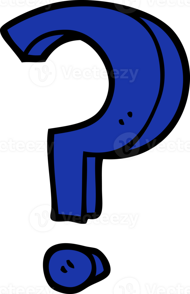 cartoon question mark png