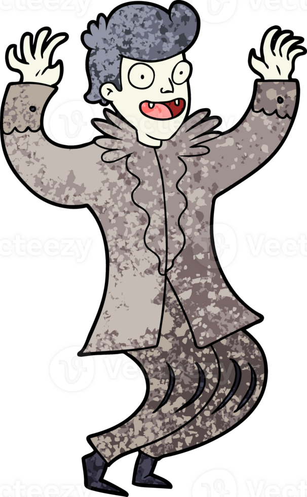 crazy cartoon vampire png