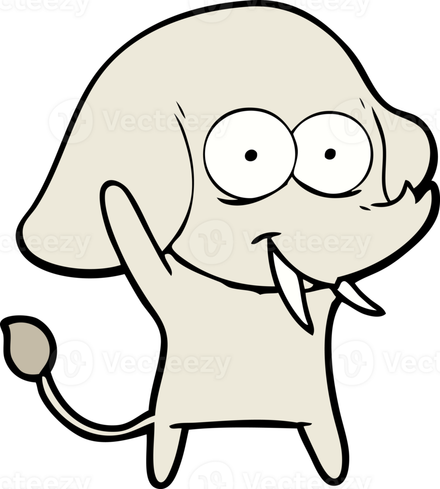 happy cartoon elephant png