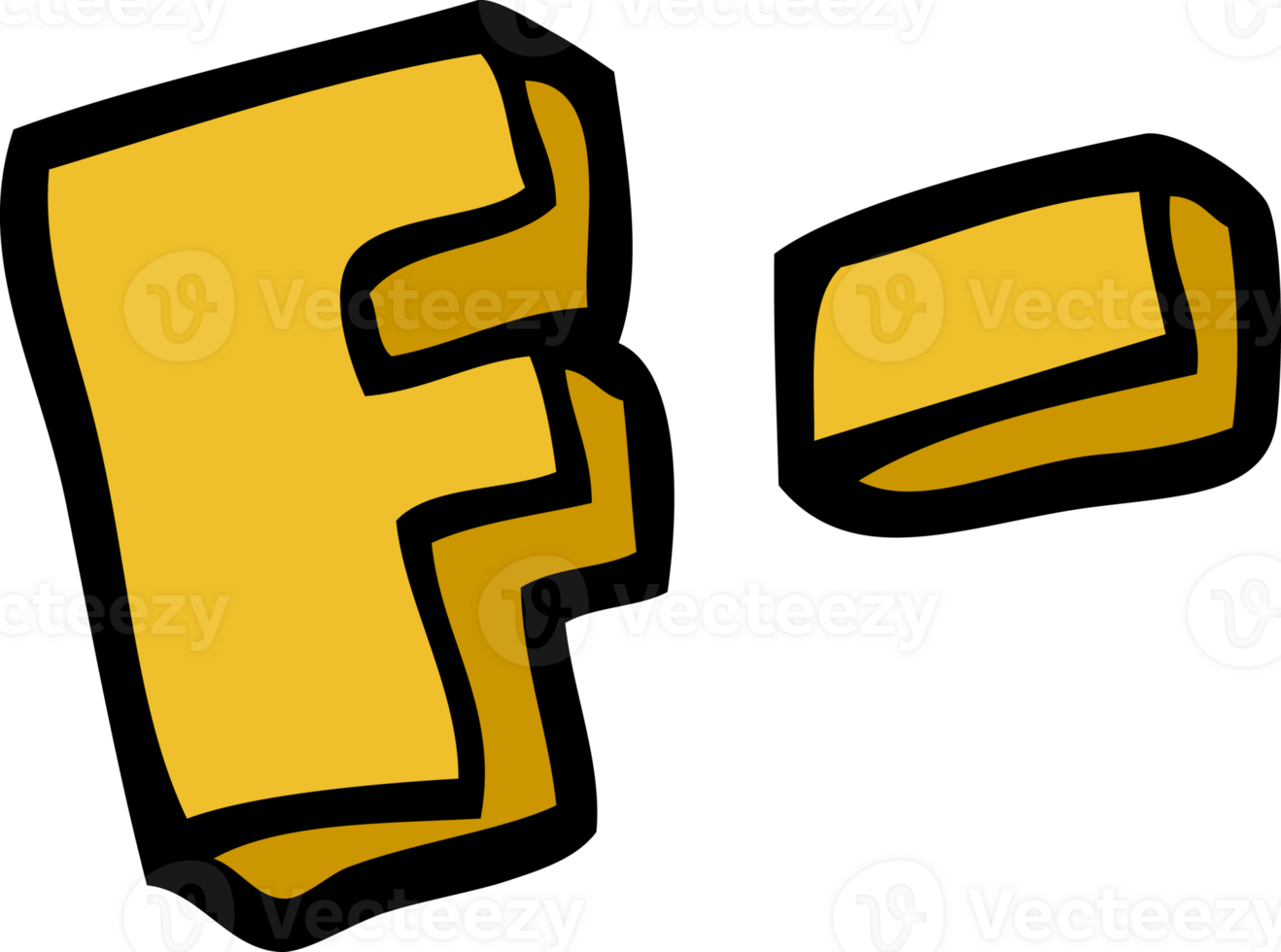 cartoon doodle letter grades png