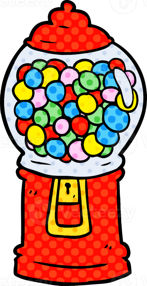 cartoon gumball machine png
