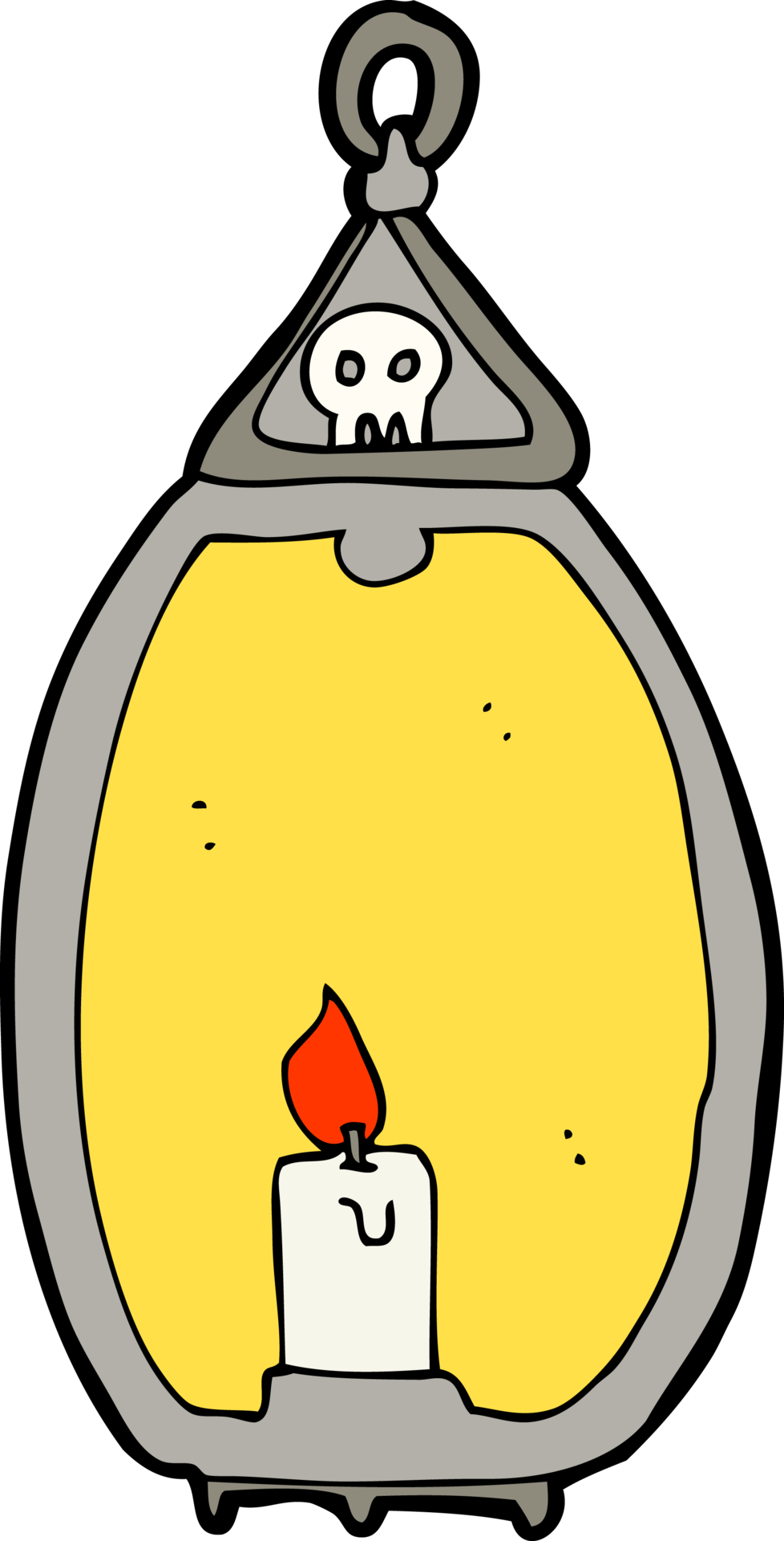 gruselige laterne der karikatur 45237326 PNG