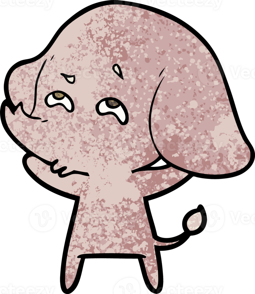cartoon elephant remembering png