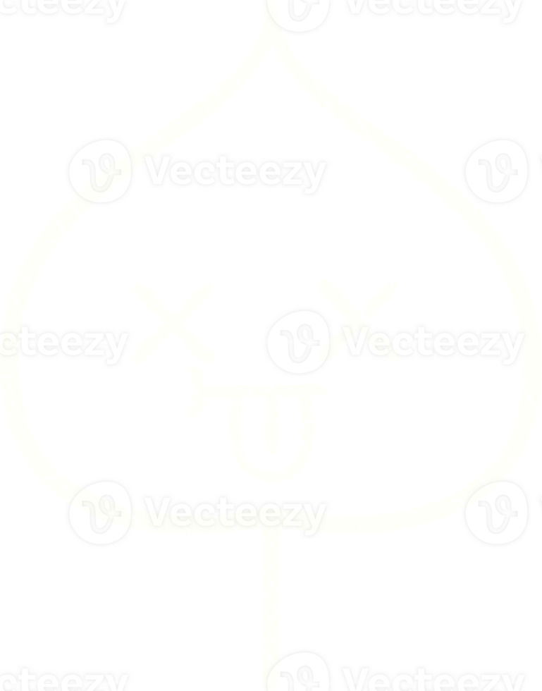 Leaf Chalk Drawing png