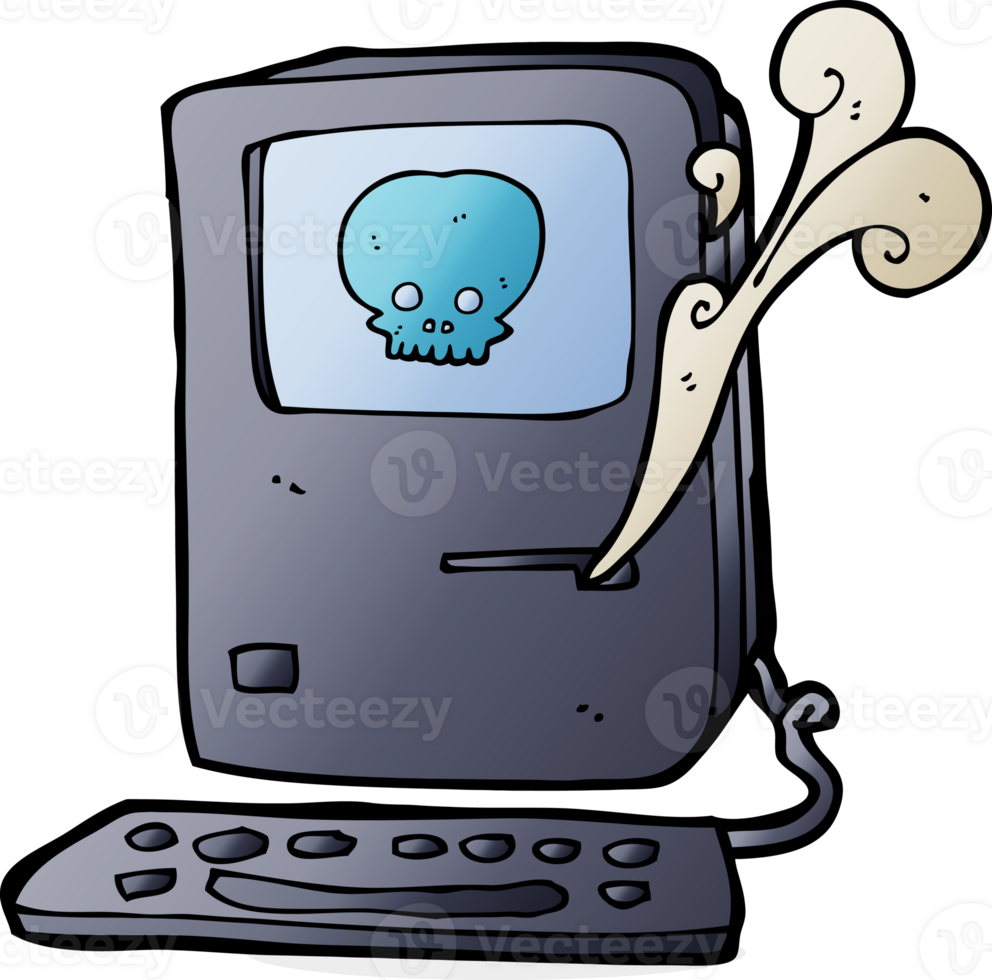 computer virus cartoon png