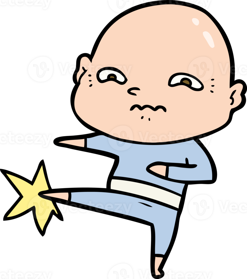 cartoon nervous man png