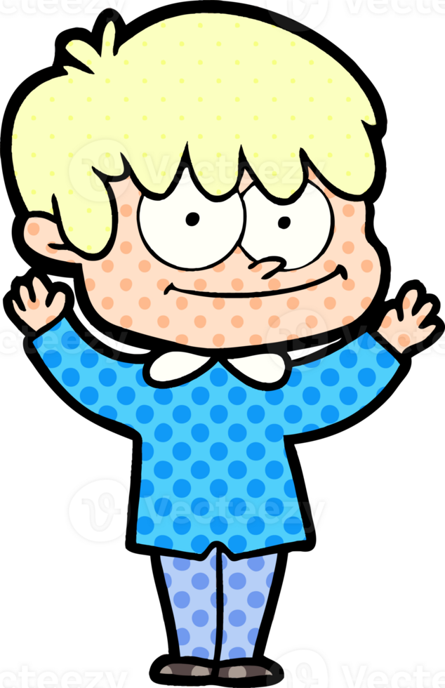 happy cartoon man png