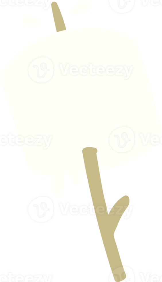 marshmallow on a stick png
