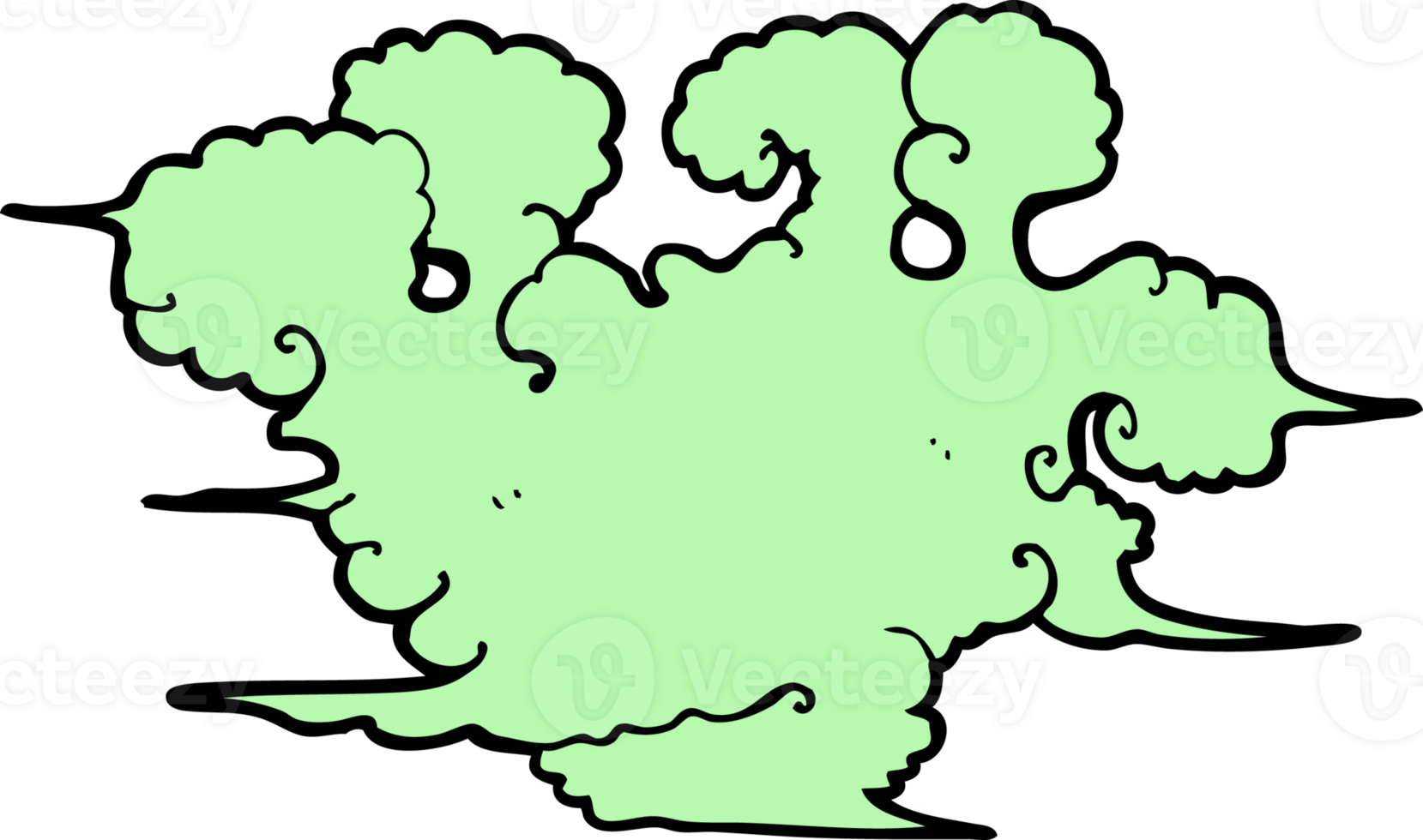 cartoon gas cloud png