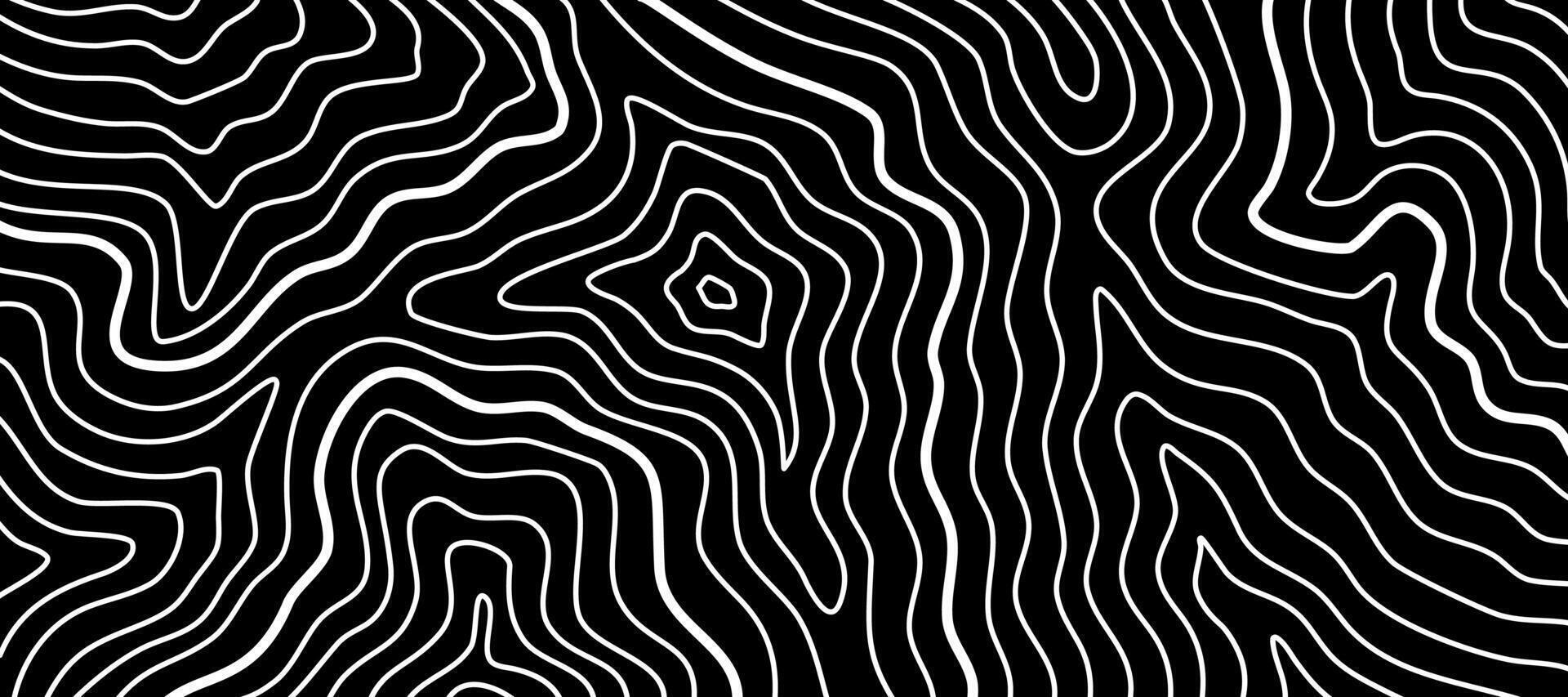 Wavy Contour background. Topographic contour background. contour lines background. Topographic map background. Abstract wavy background. vector