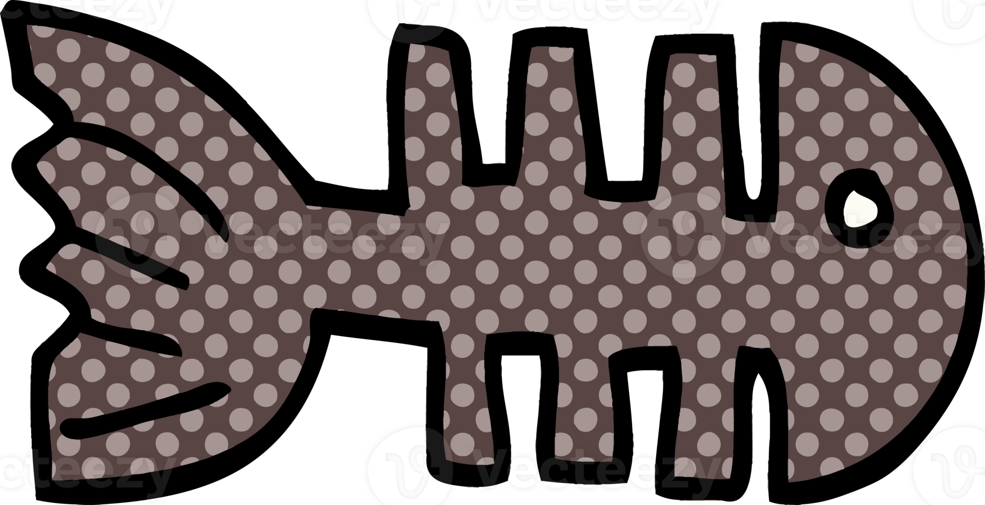 cartoon doodle fish bones 45242374 PNG