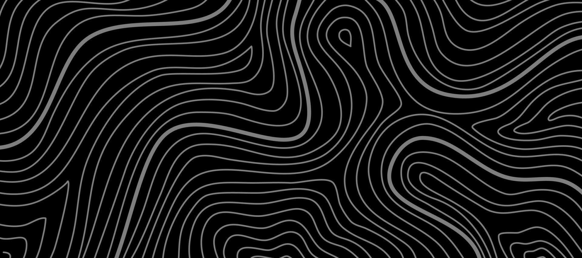 Wavy Contour background. Topographic contour background. contour lines background. Topographic map background. Abstract wavy background. vector