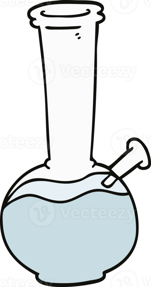 cartoon doodle bong png