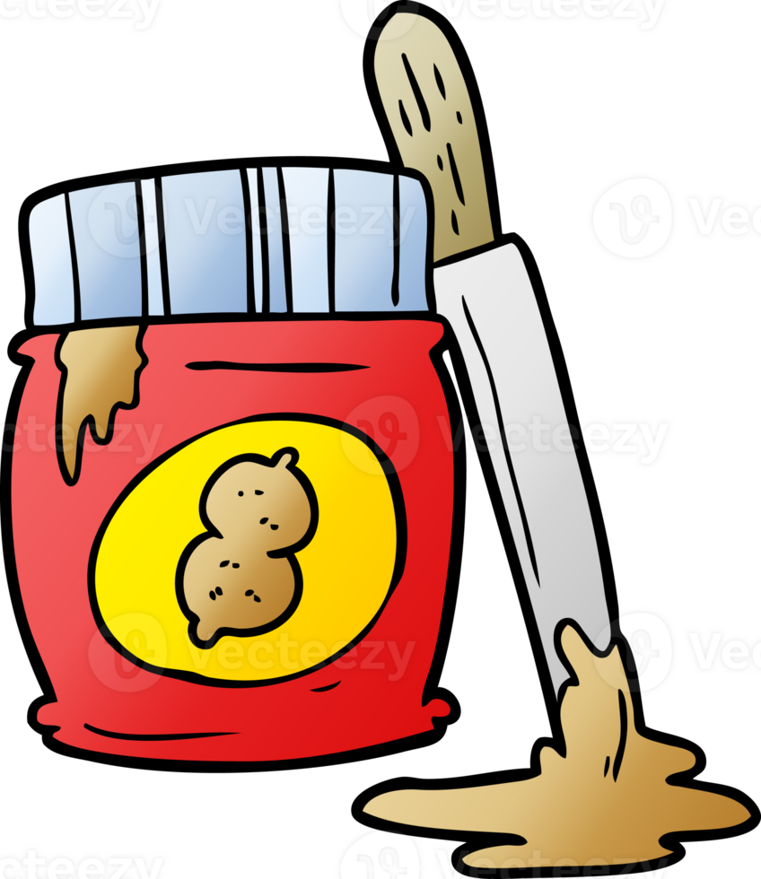 cartoon jar of peanut butter png
