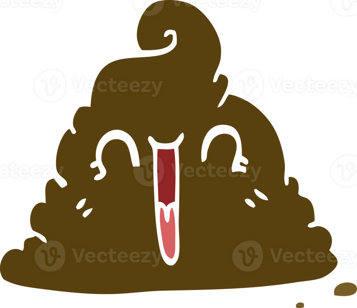 cartoon doodle poop png