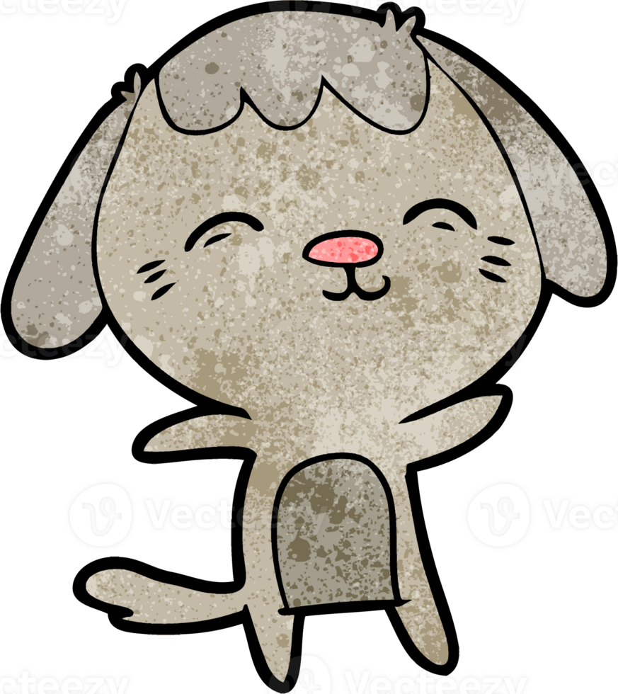 happy cartoon dog png