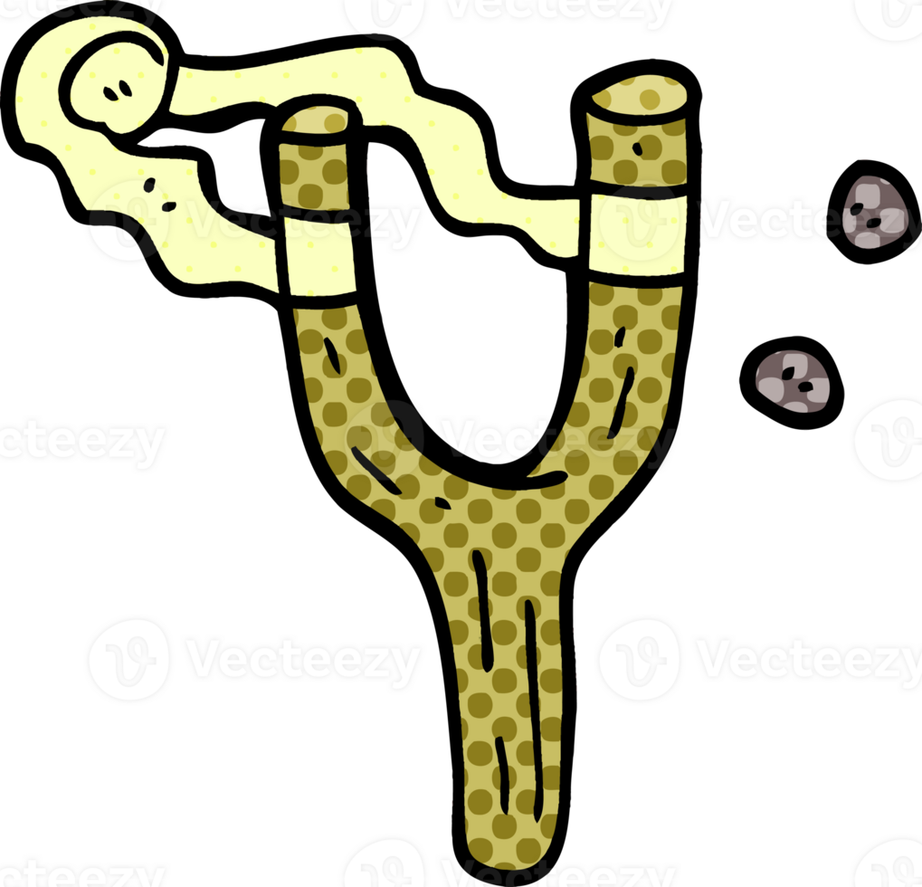 cartoon doodle catapult toy png