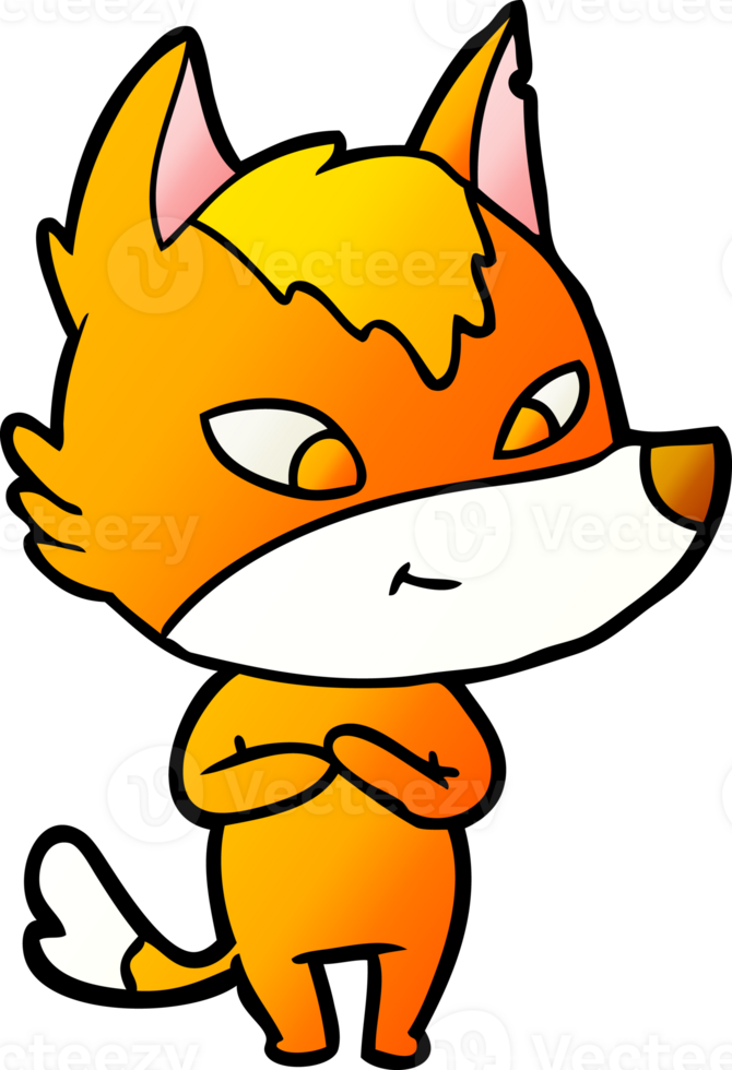 fox cartoon character png