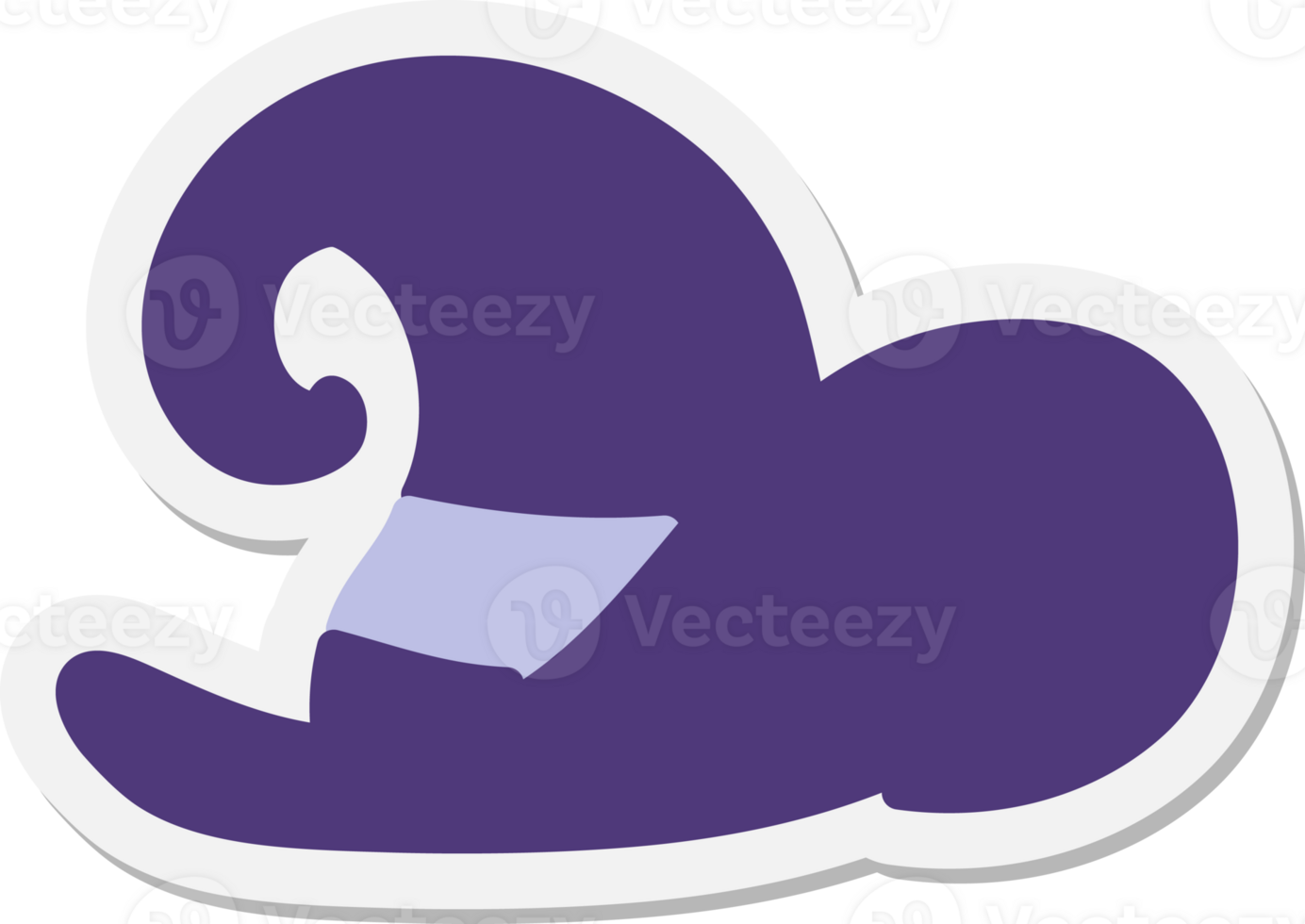 spooky witch hat sticker png