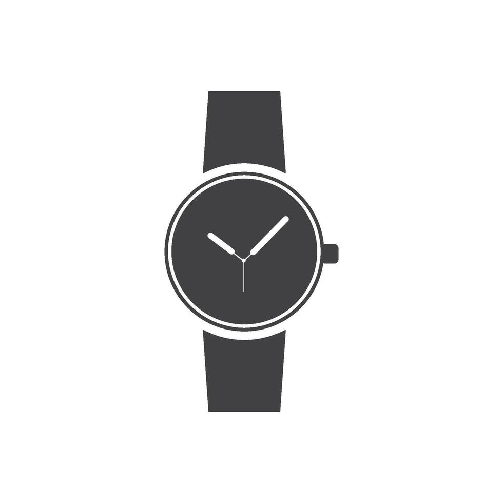 Clock and time icon vector