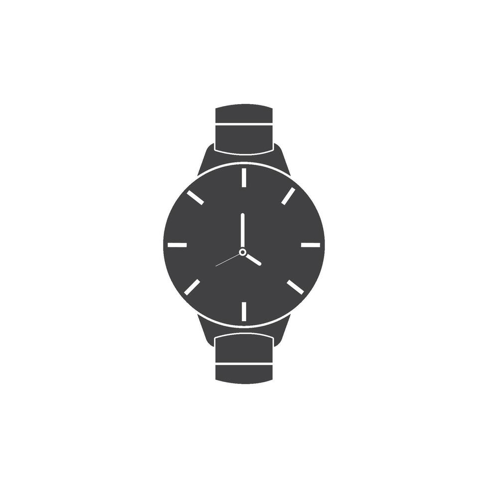 Clock and time icon vector