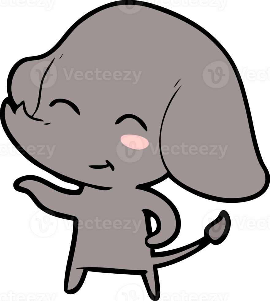 cute cartoon elephant png