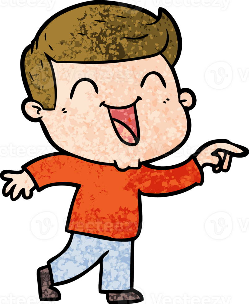 cartoon man laughing png