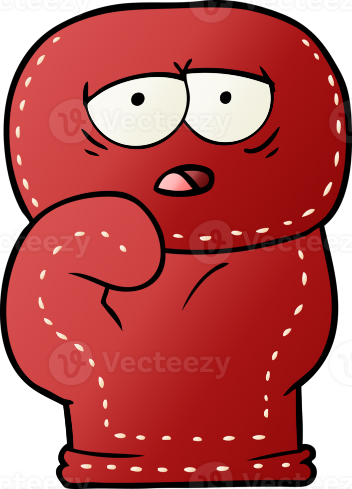 cartoon boxing glove png