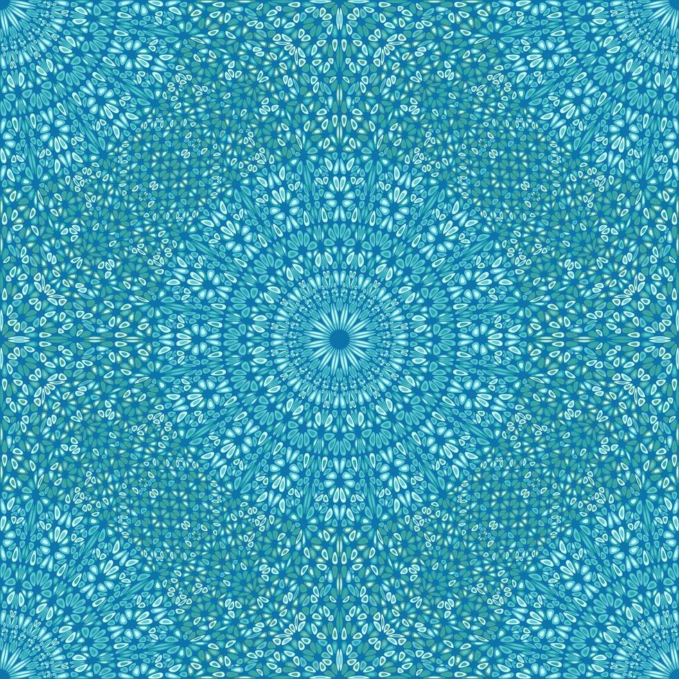 Geometrical seamless abstract mandala ornament pattern background art vector