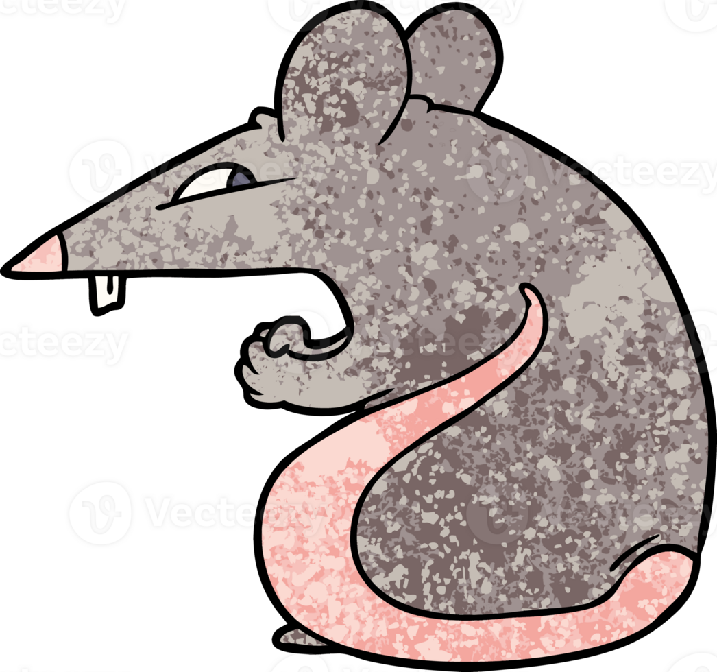 sly cartoon rat png