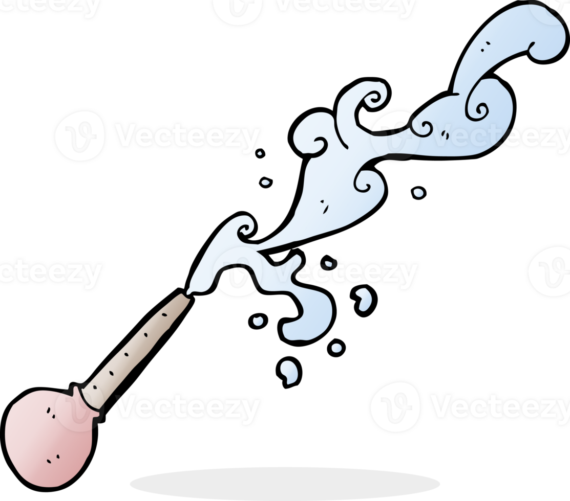 cartoon squirting pipette png