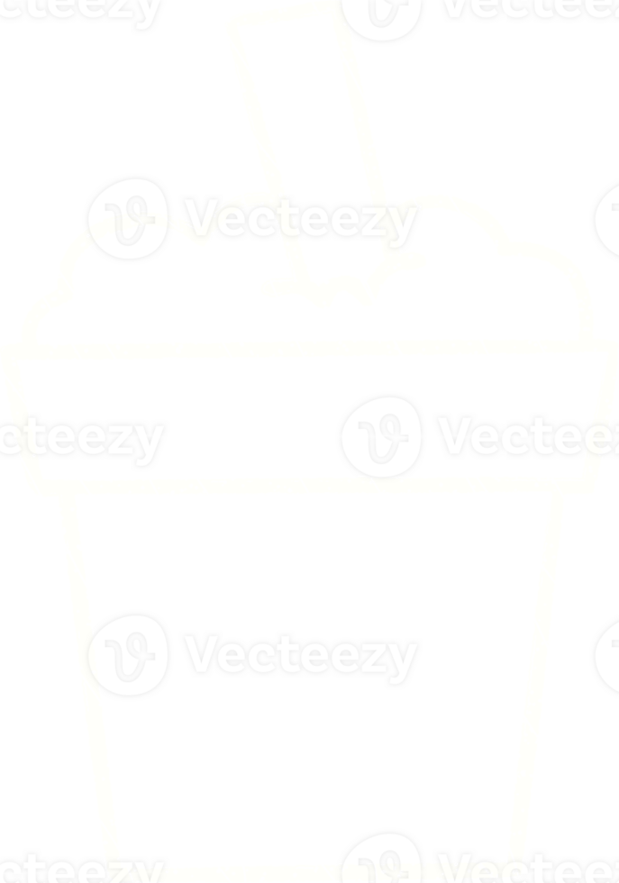 Plant Pot Chalk Drawing png