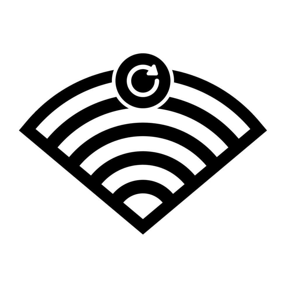 Wifi status icon vector