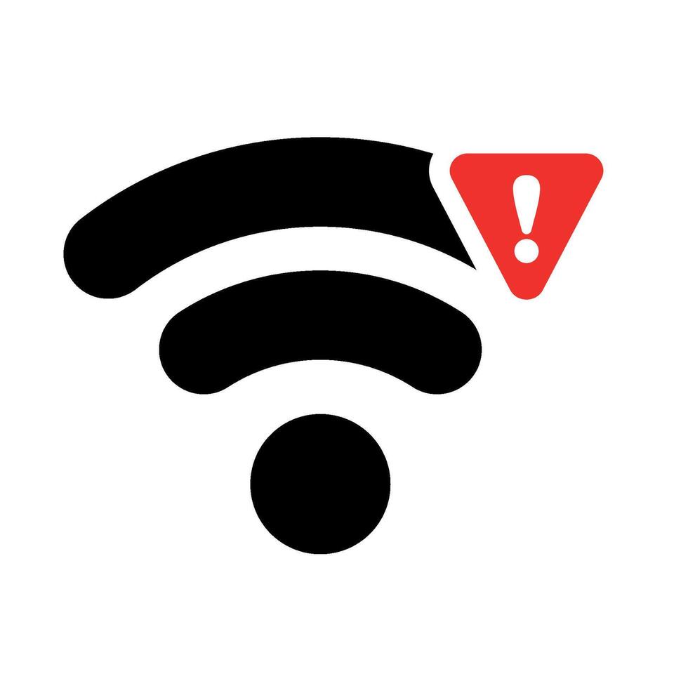Wifi status icon vector