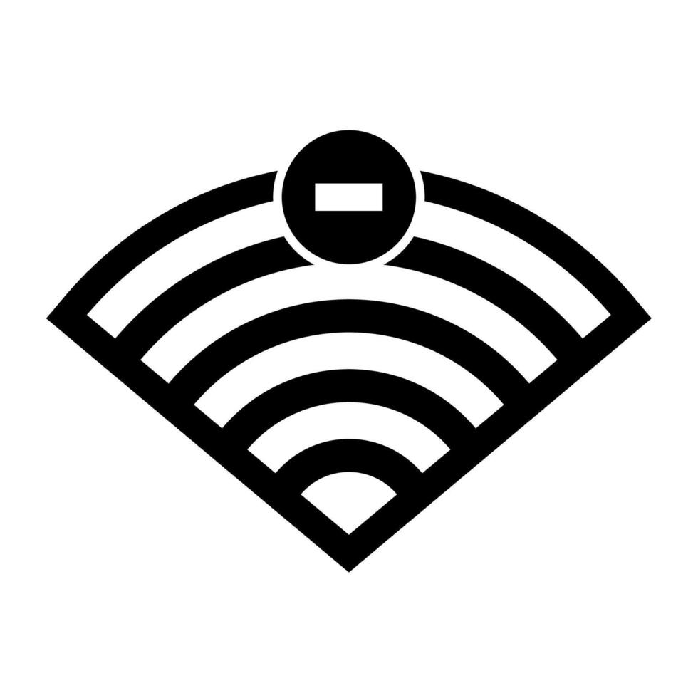 Wifi status icon vector