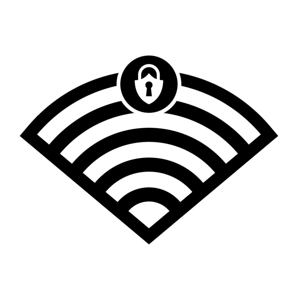 Wifi status icon vector