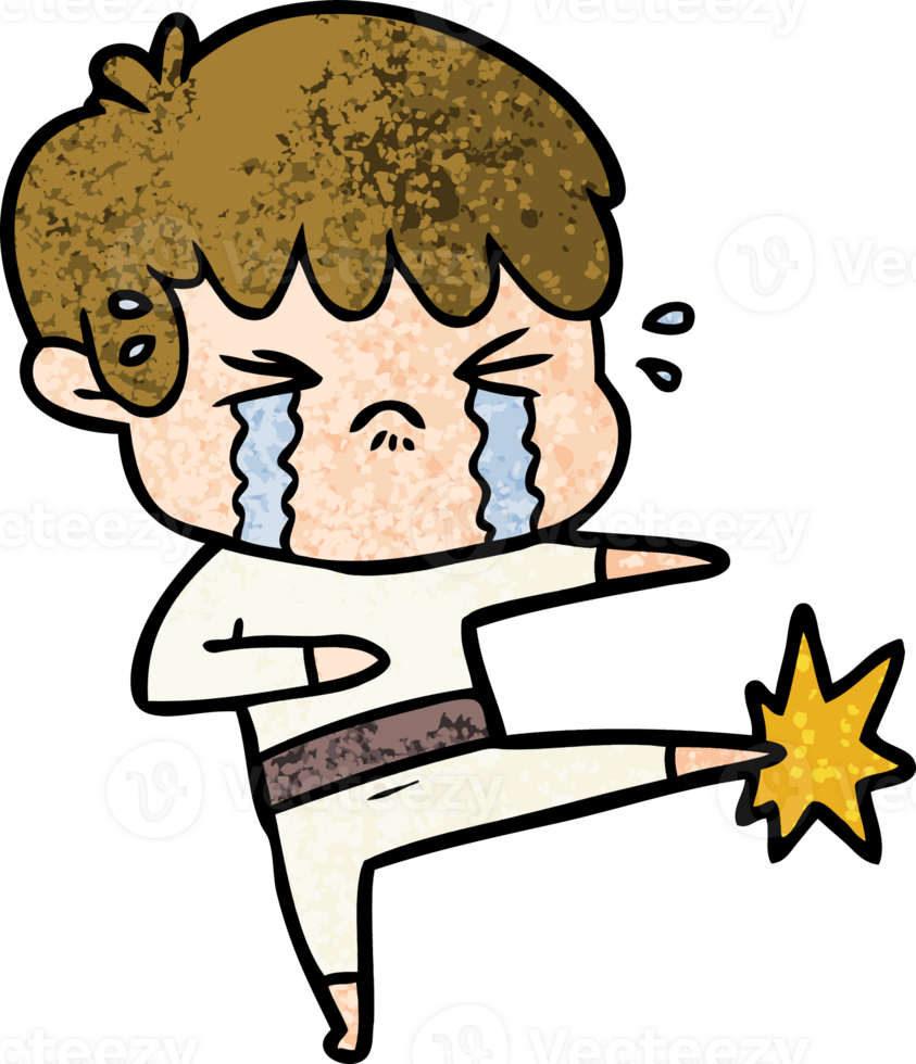 cartoon boy crying png