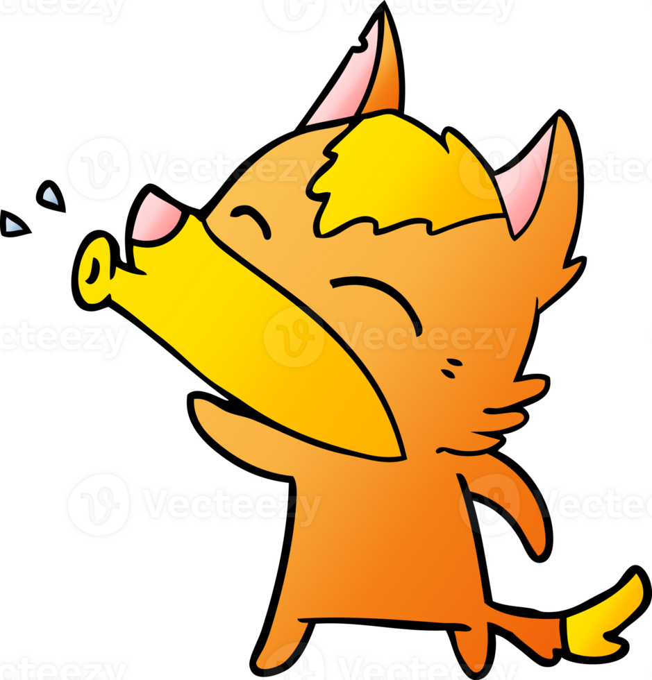 fox cartoon character png