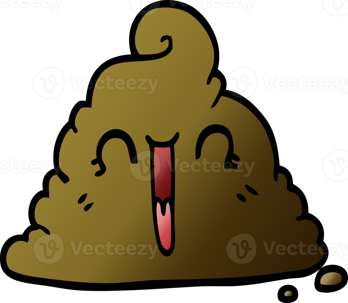 cartoon doodle poop png