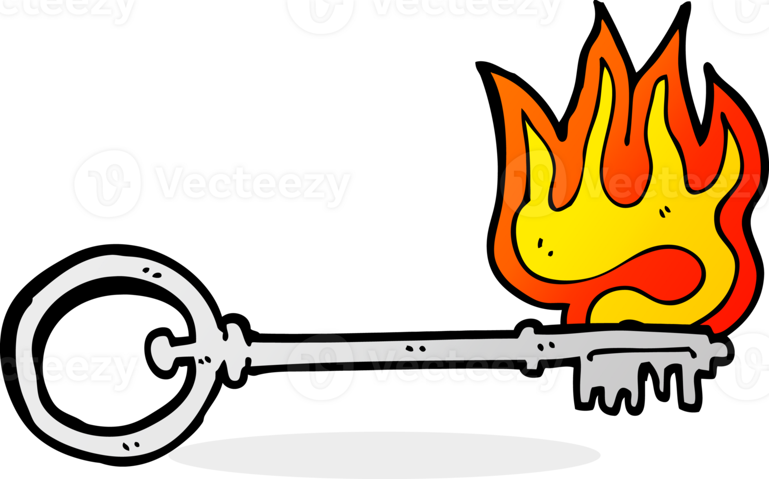 cartoon hot key png