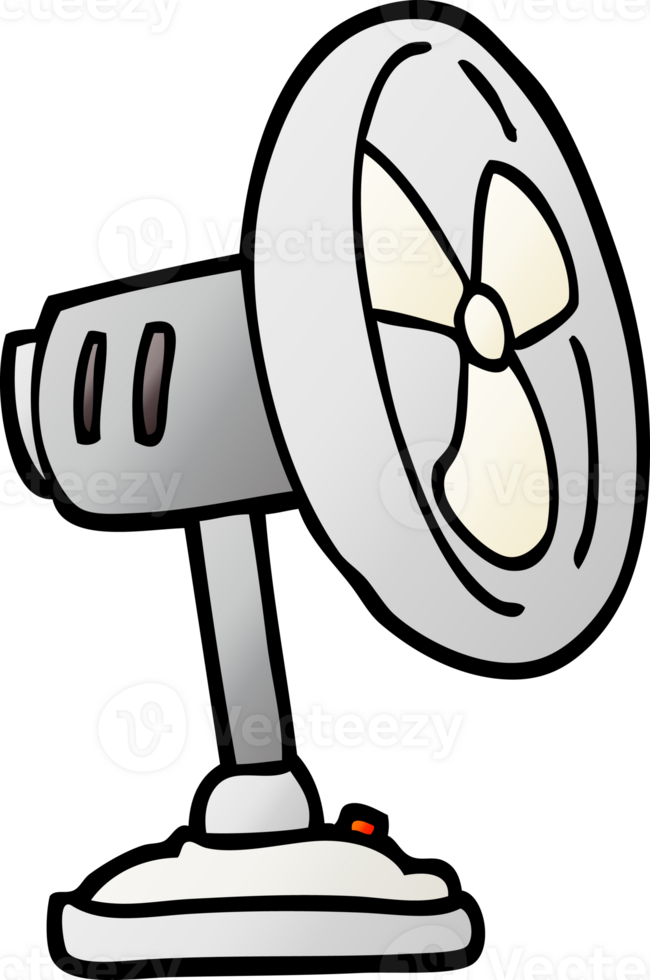 gradient illustration cartoon desktop fan png