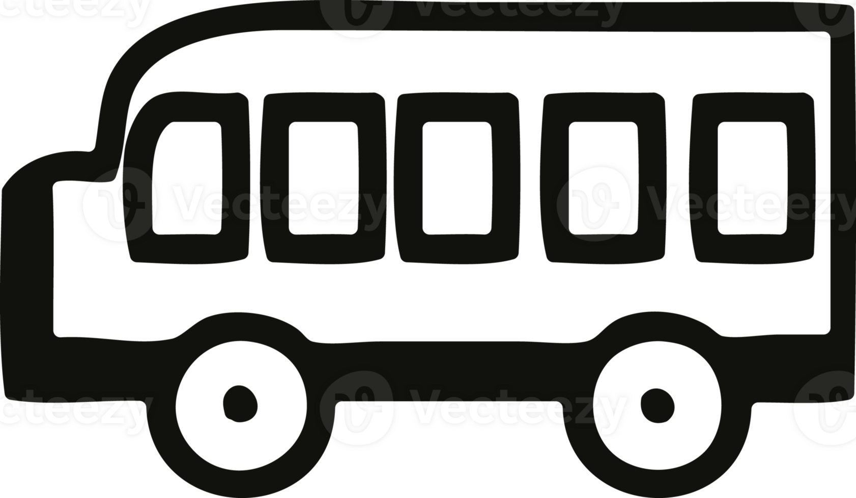 school bus icon symbol png