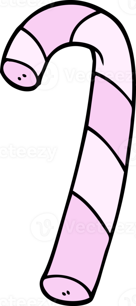 cartoon doodle pink candy canes png