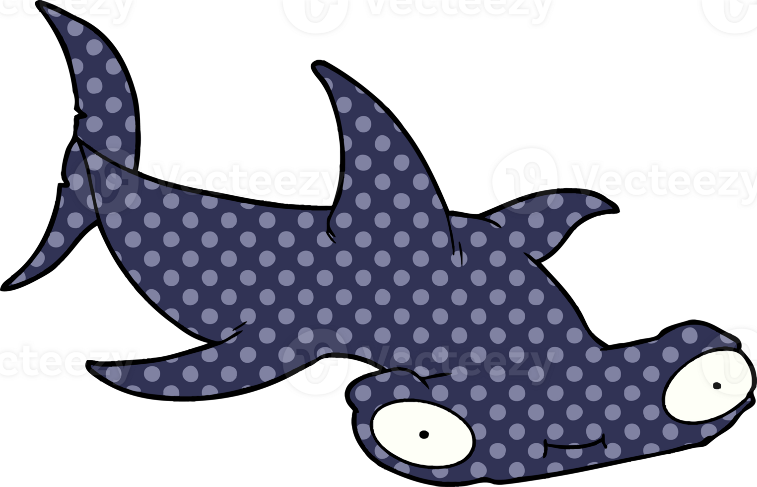 cartoon hammerhead shark png