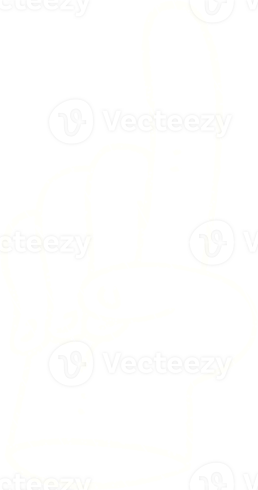 Pointing Hand Chalk Drawing png
