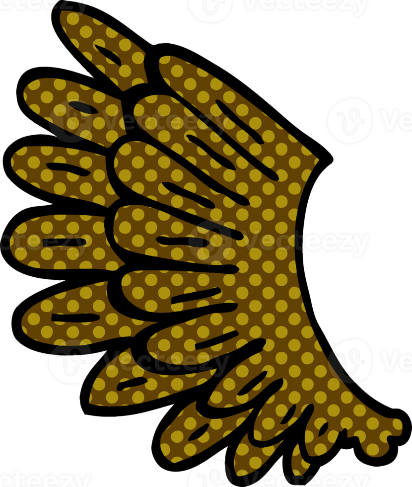 cartoon doodle wings png