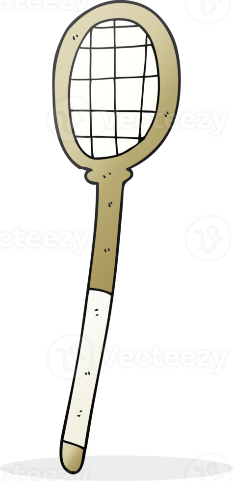 hand drawn cartoon tennis racket png
