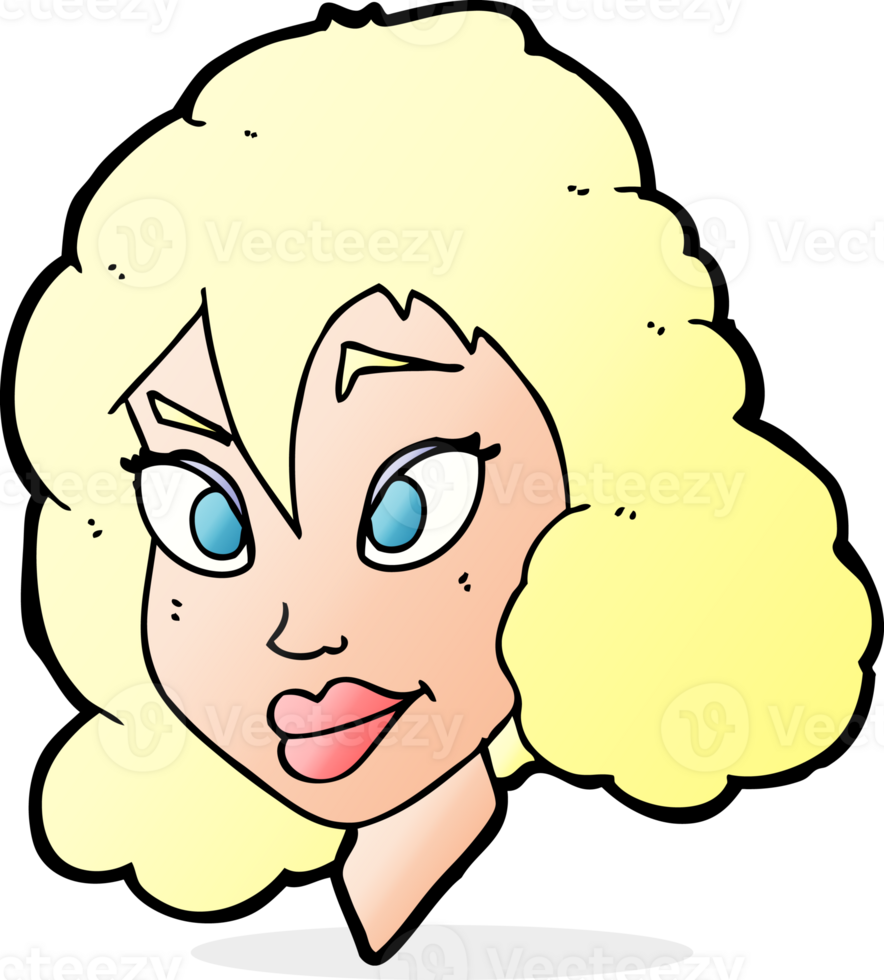 cartoon pretty woman png