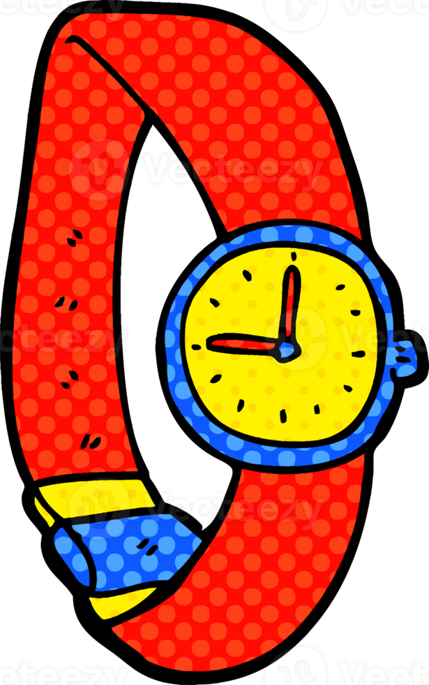 montre-bracelet de dessin animé png